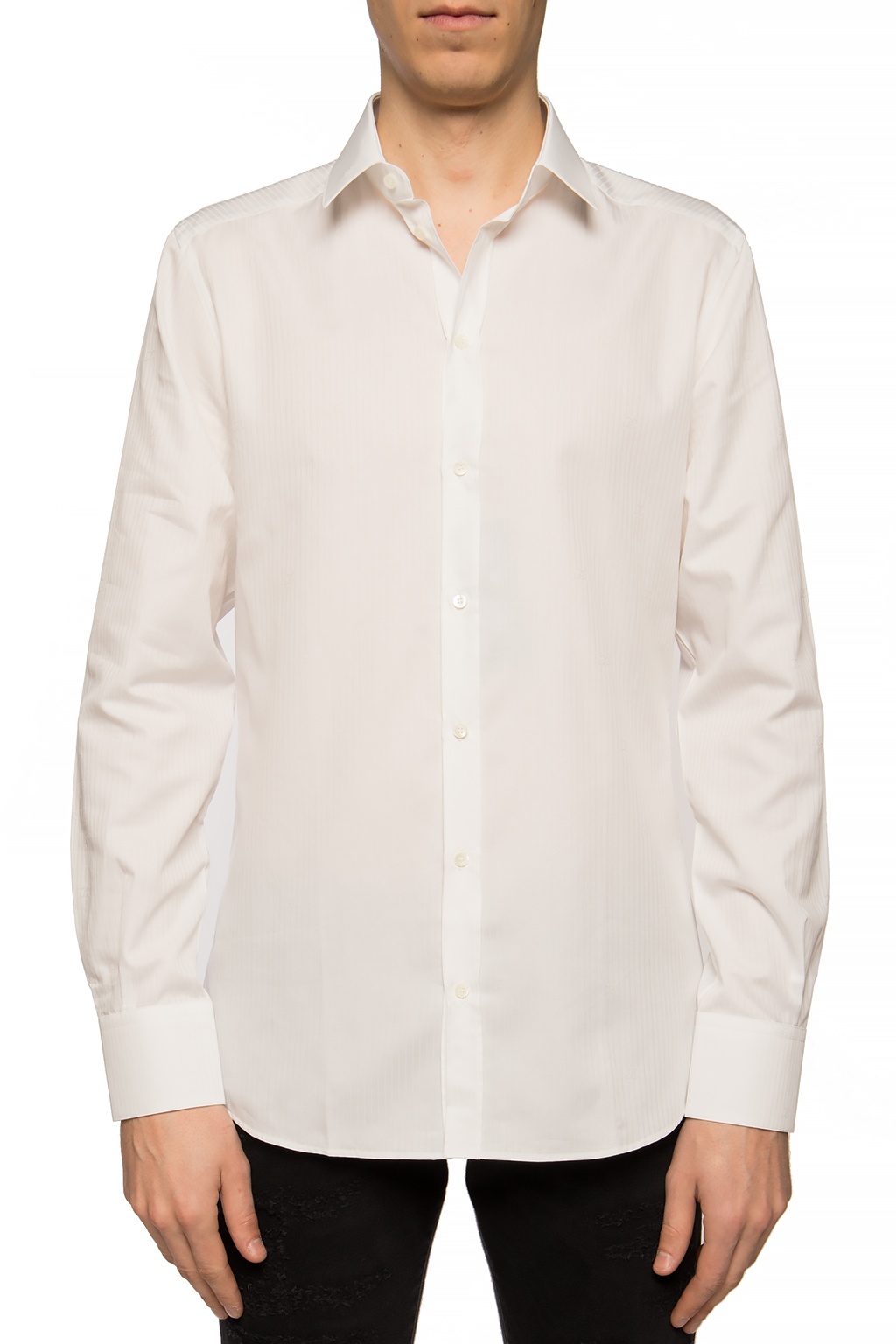 Dolce & Gabbana Logo-embroidered shirt